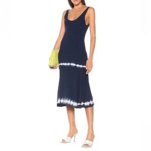 Altuzarra Shinobu Ribbed Tie Dye Midi Dress